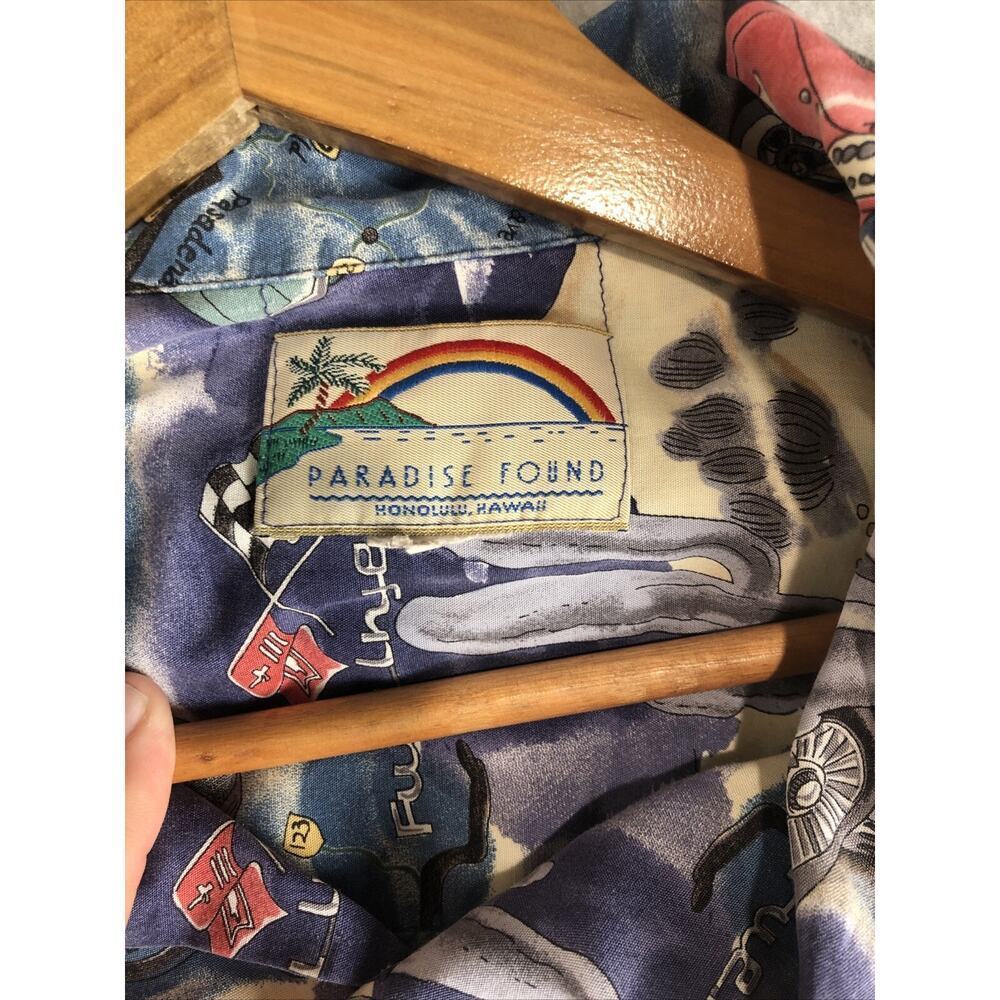 Vintage Paradise Found Men’s Route 66 Corvette Sunset Motel Size Large - Picture 8 of 10